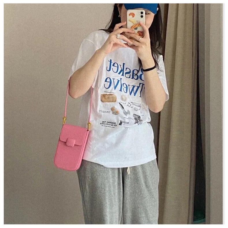 Mới Túi Đeo Vai Hình Vuông Cỡ Nhỏ Thiết Kế Đơn Giản Thời Trang Cho Nữ 50270819
