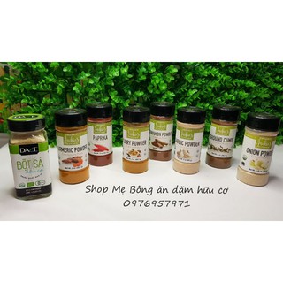 Tổng Hợp Các Loại Bột Gia Vị Hữu Cơ Jackie's Kitchen (date xa)