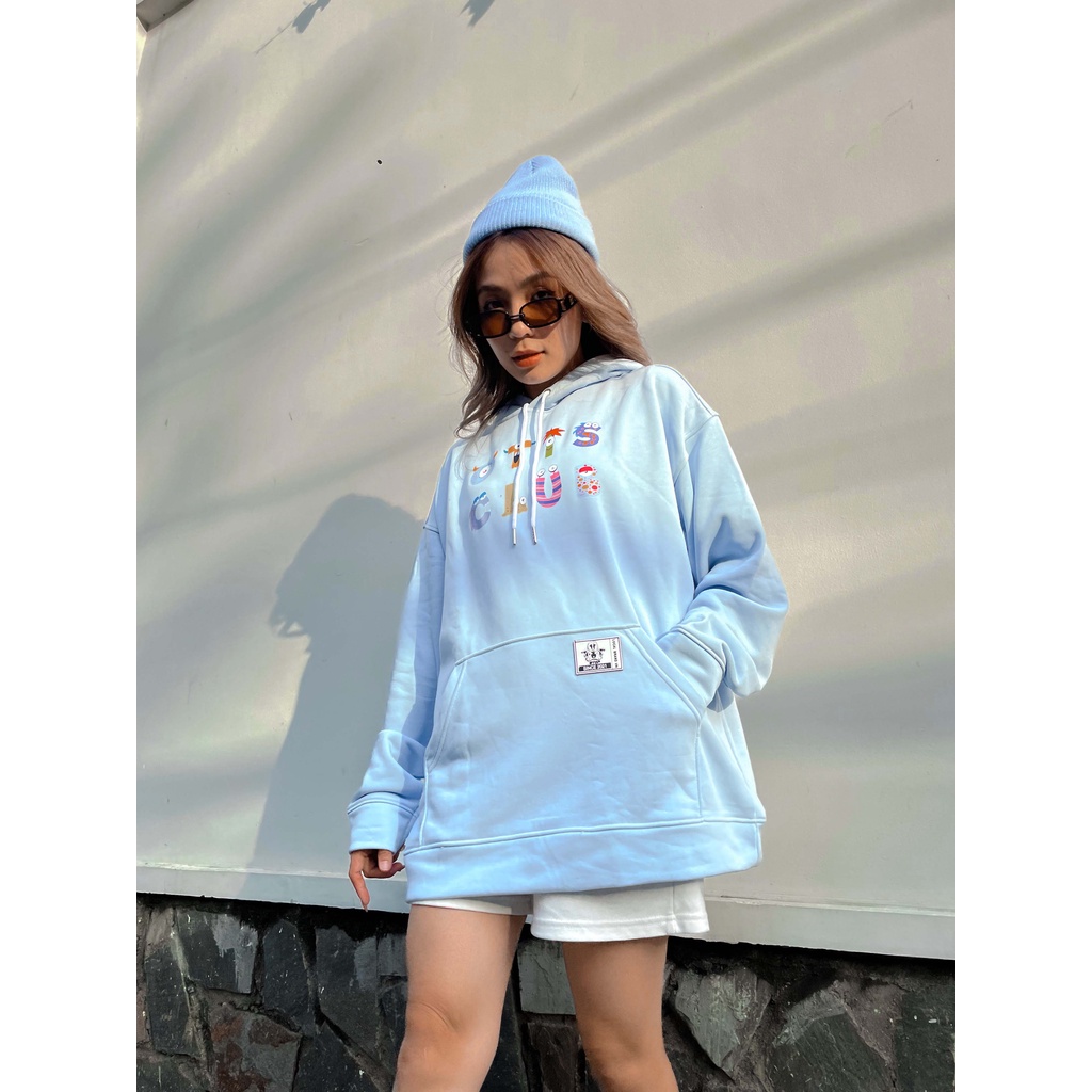 Áo khoác hoodie nỉ cotton chui đầu Local Brand OTIS CLUB - HOODIE MONSTER