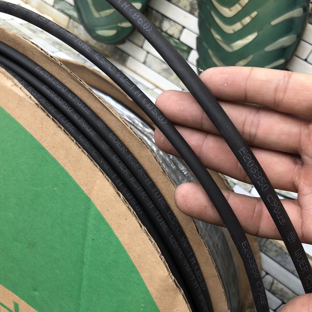 Ống co nhiệt cách điện phi 5~25mm2 màu đỏ, vàng, xanh dương, đen