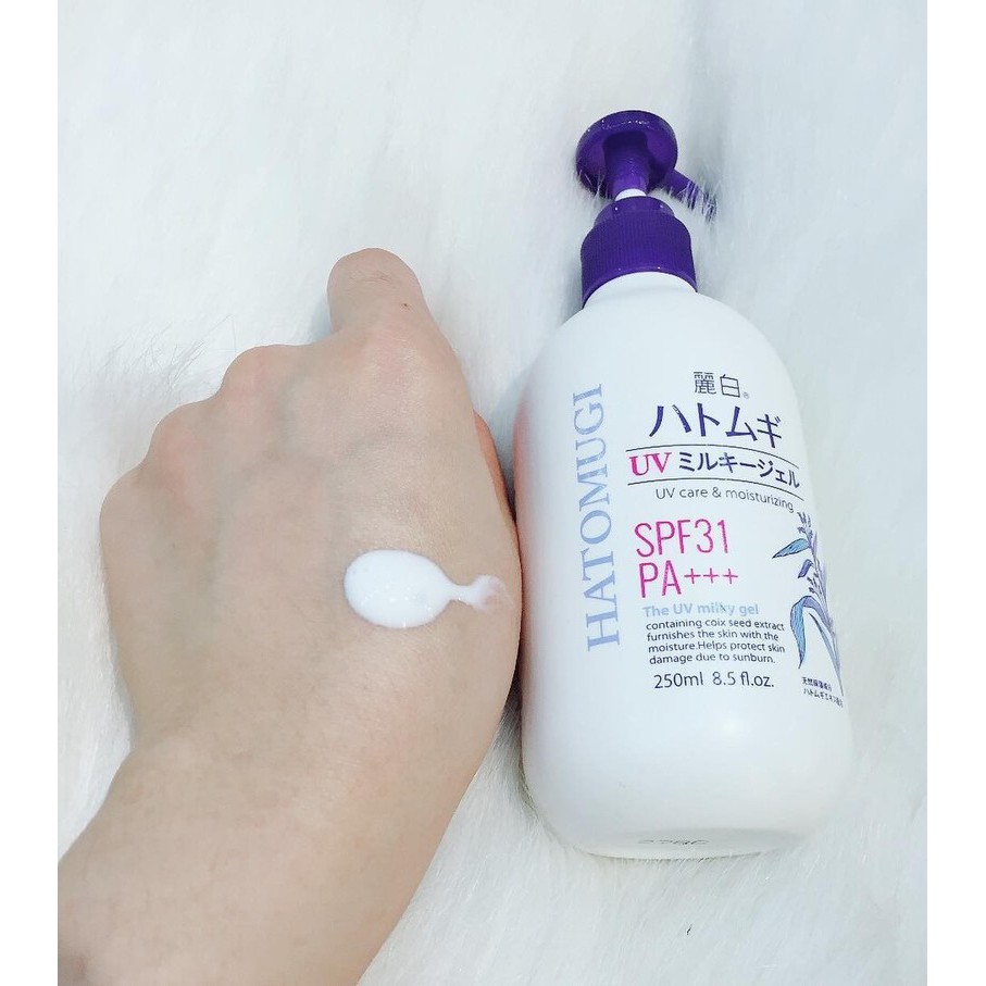 [Giá tốt] Sữa dưỡng thể 2 in 1 Hatomugi Nhật Bản - 100% Authentic - Chính hãng