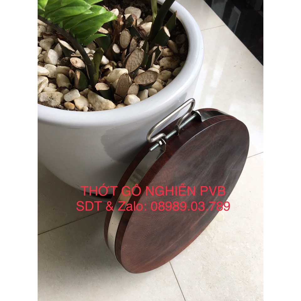 THỚT GỖ NGHIẾN PVB NÚI ĐÁ THANH HÓA CHẤT LƯỢNG CAO ĐƯỜNG KÍNH 30CM DÀY 4CM