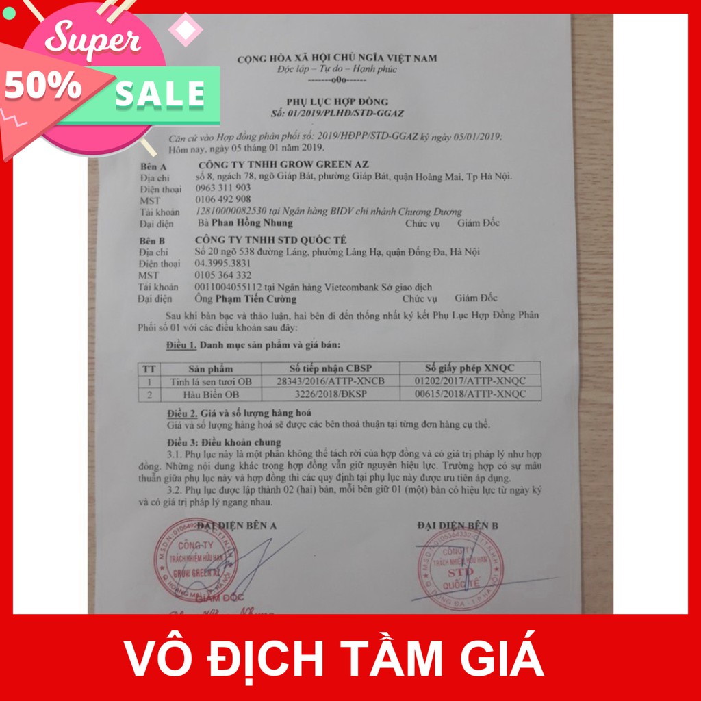 GIÁ VÔ DỊCH Hàu Biển OB Tăng Cường Sinh Lý Nam, Tăng Chất Lượng Tinh Trùng ( Bộ 2 Hộp ) GIÁ VÔ DỊCH