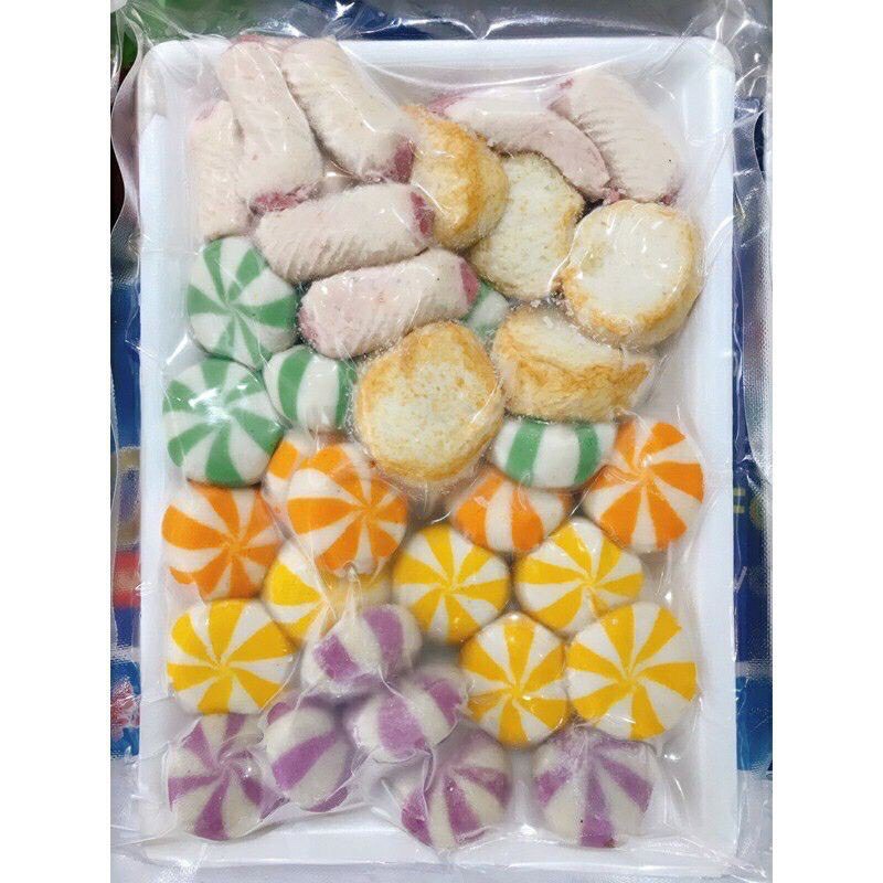 Viên thả lẩu mix thập cẩm green sky 500gr
