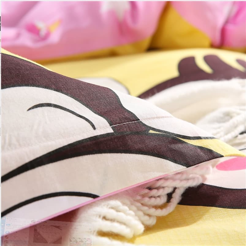 BỘ GA COTTON POLY KHỈ VÀNG