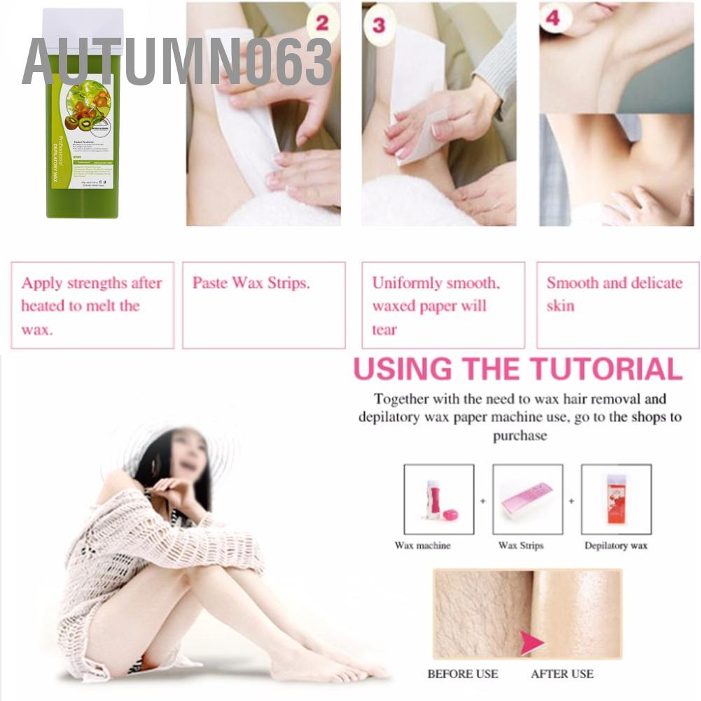 Hàng giao ngay Sáp tẩy lông mặt/ lông nách/ toàn thân 100g 12 hương vị chuyên dụng Autumn063