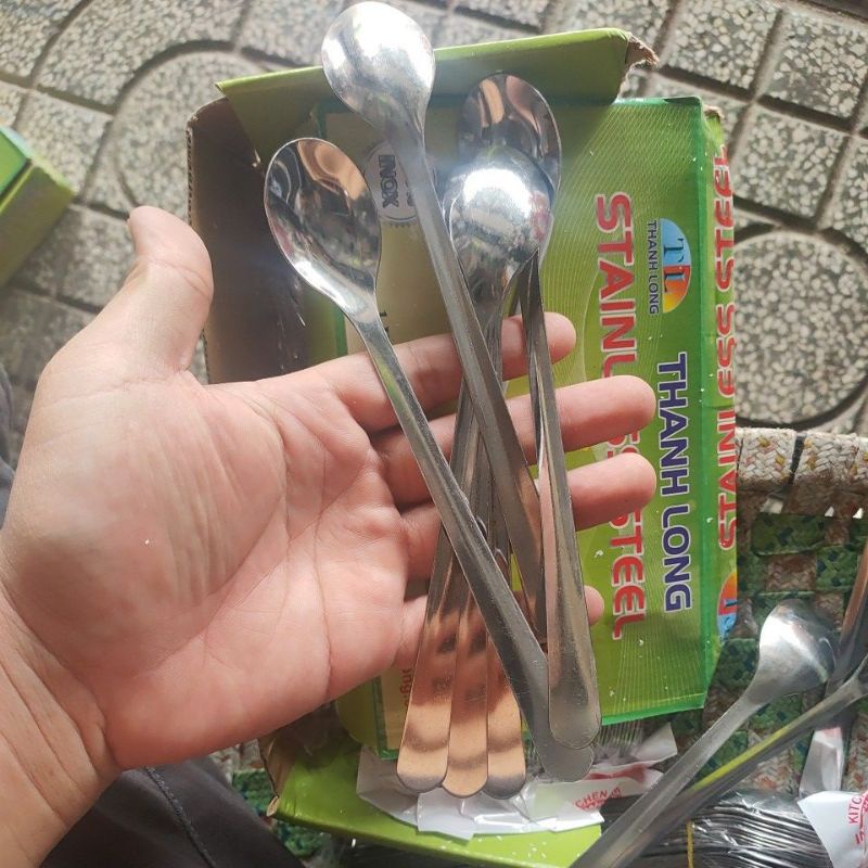 Muỗng cà phê Inox loại dày