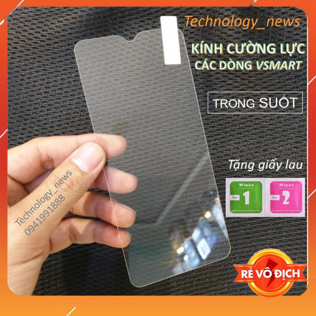 Kính cường lực Vsmart Joy 3/Joy 4/ Live 4/ Star 5/4/3 Aris/Aris Pro Bee 1/3/ Active 1/1 plus/3/ Joy 1/1 plus/2 plus
