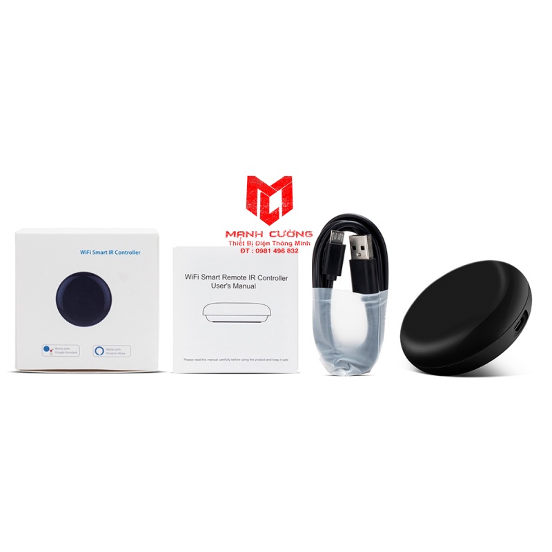 Bộ Điều Khiển Hồng Ngoại TUYA Wifi - Điều Khiển Điều Hòa Quạt Tivi,... Điều Khiển Giọng Nói BH 12 tháng