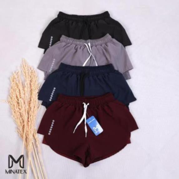 Quần đùi thể thao kết hợp đi biển cho nữ Minatex ! | BigBuy360 - bigbuy360.vn