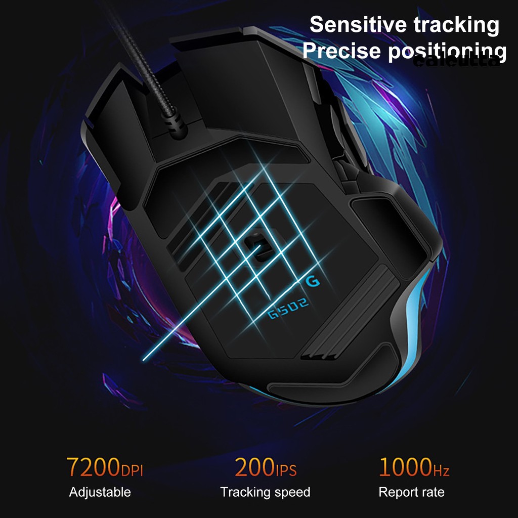 Chuột Máy Tính Có Dây G502 Rgb 7200dpi 8 Nút