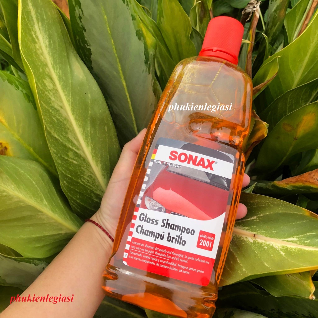 Xà Bông Xà Phòng Rửa Xe Sonax Gloss Shampoo