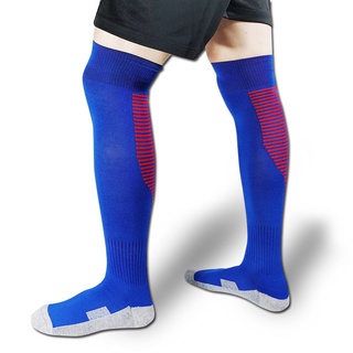  Vớ Đá Bóng Dài Qua Gối Dày Dặn Chống Trượt Thời Trang Cho Nam 