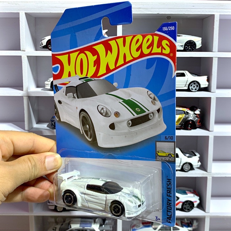 Xe mô hình Hot Wheels LOTUS SPORT ELISE - White - tỉ lệ 1:64