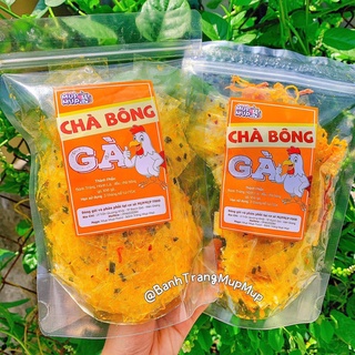 Bánh tráng chà bông gà by mụp mụp
