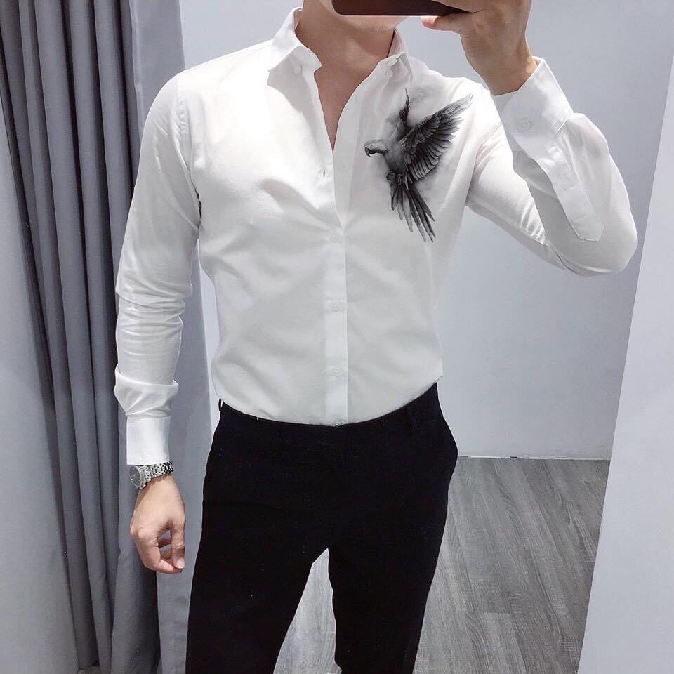 Áo sơ mi nam chất đẹp ARU SHOP chống nhăn, chống sù, chống bay màu | BigBuy360 - bigbuy360.vn