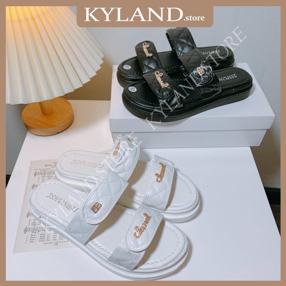 Dép đế bánh mì sang chảnh dành cho đi chơi 3 phân cao cấp,Sandal đế bánh mì 3 phân cao cấp KYLAND.STORE