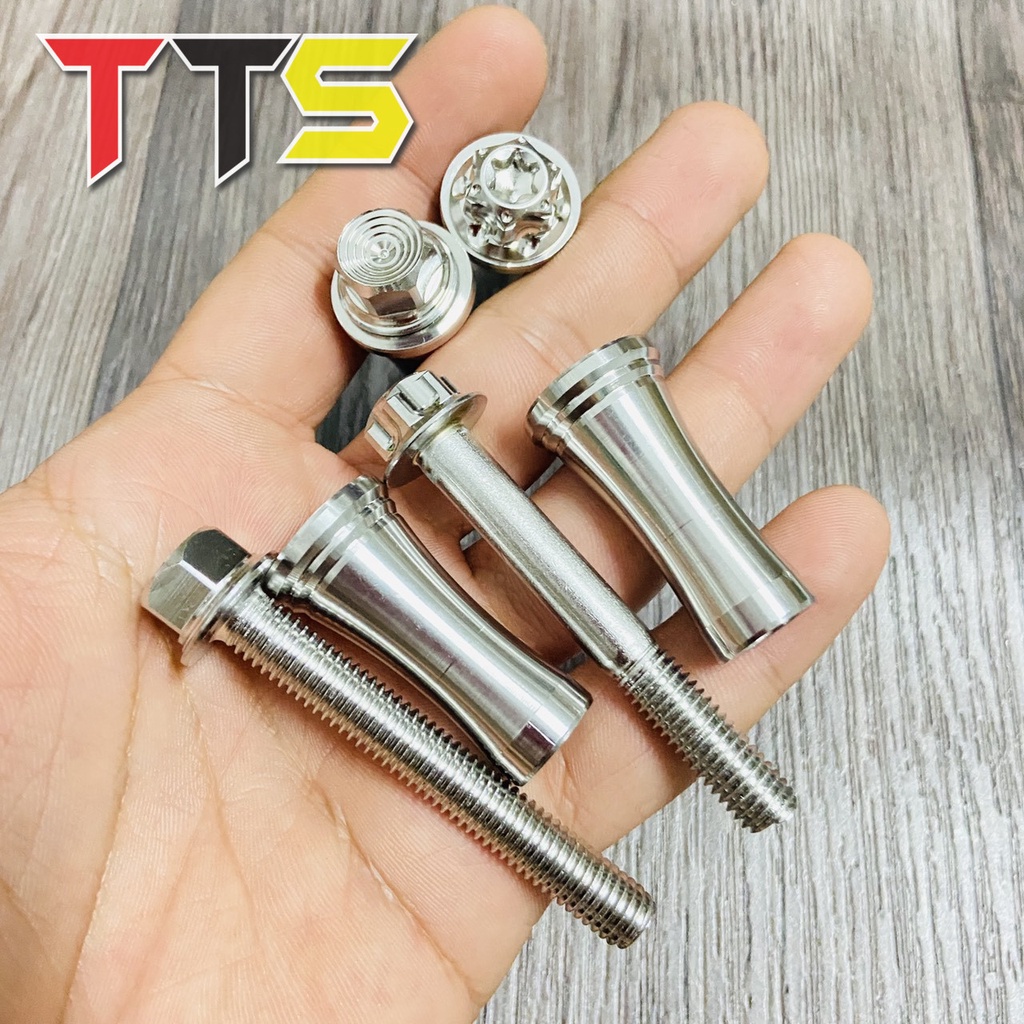 Khâu baga dè trước xe DREAM, SUPER DREAM các đời chất liệu inox 304 gia công Cnc