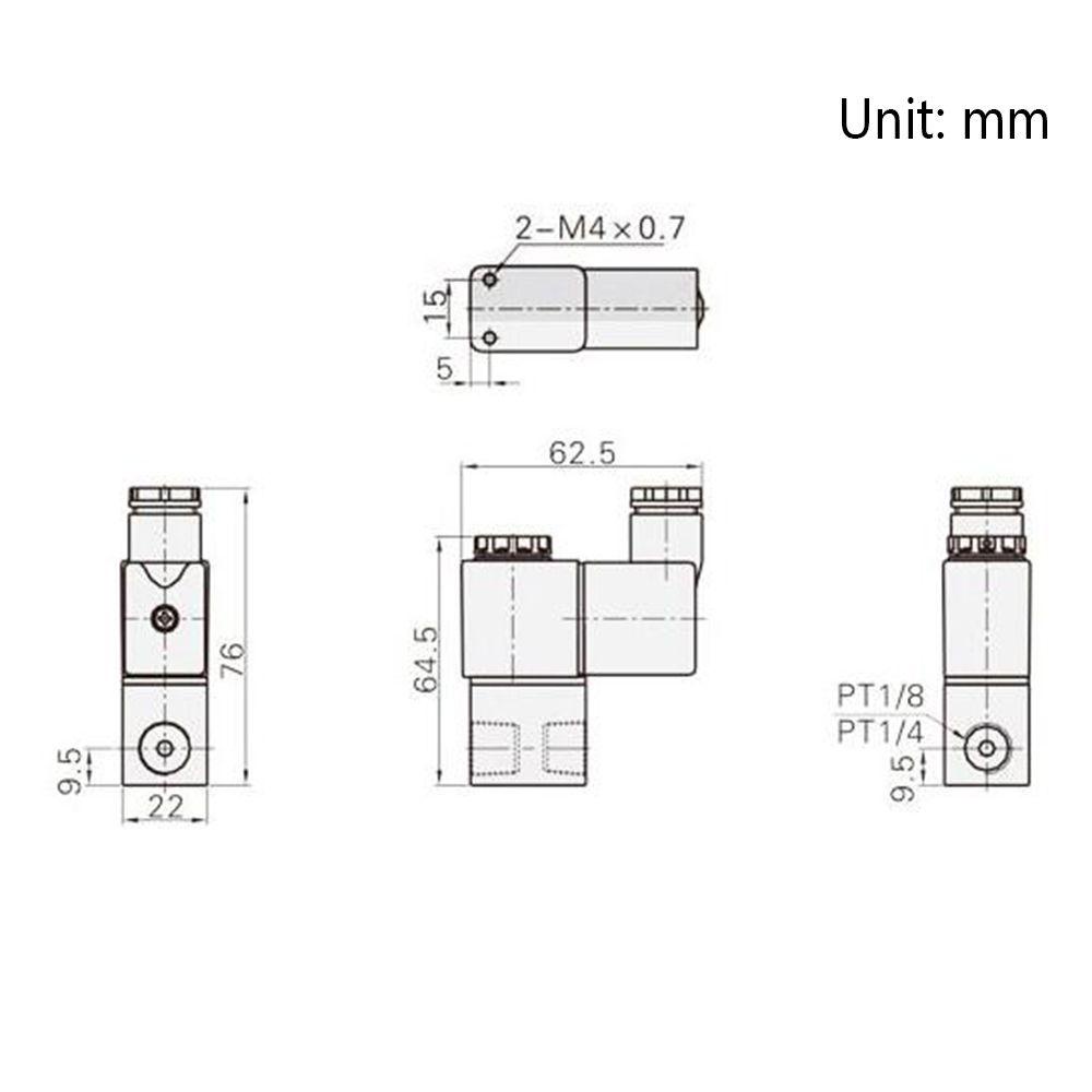 Van Điện Từ Bằng Nhôm KENT1 DC12V Chất Lượng Cao