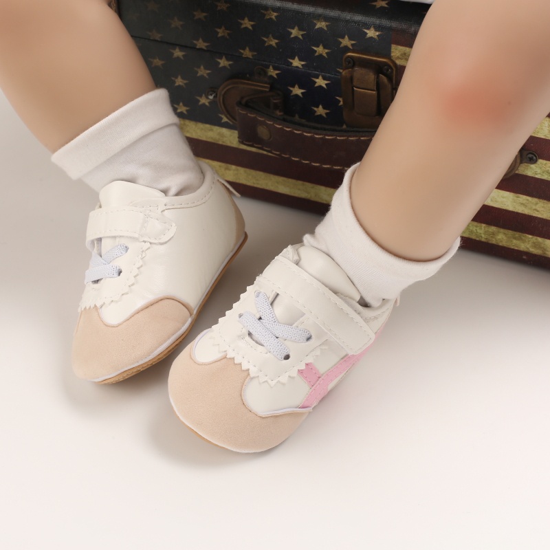Giày Sneaker Chống Trượt Hợp Thời Trang Cho Bé Từ 0-18 Tháng Tuổi