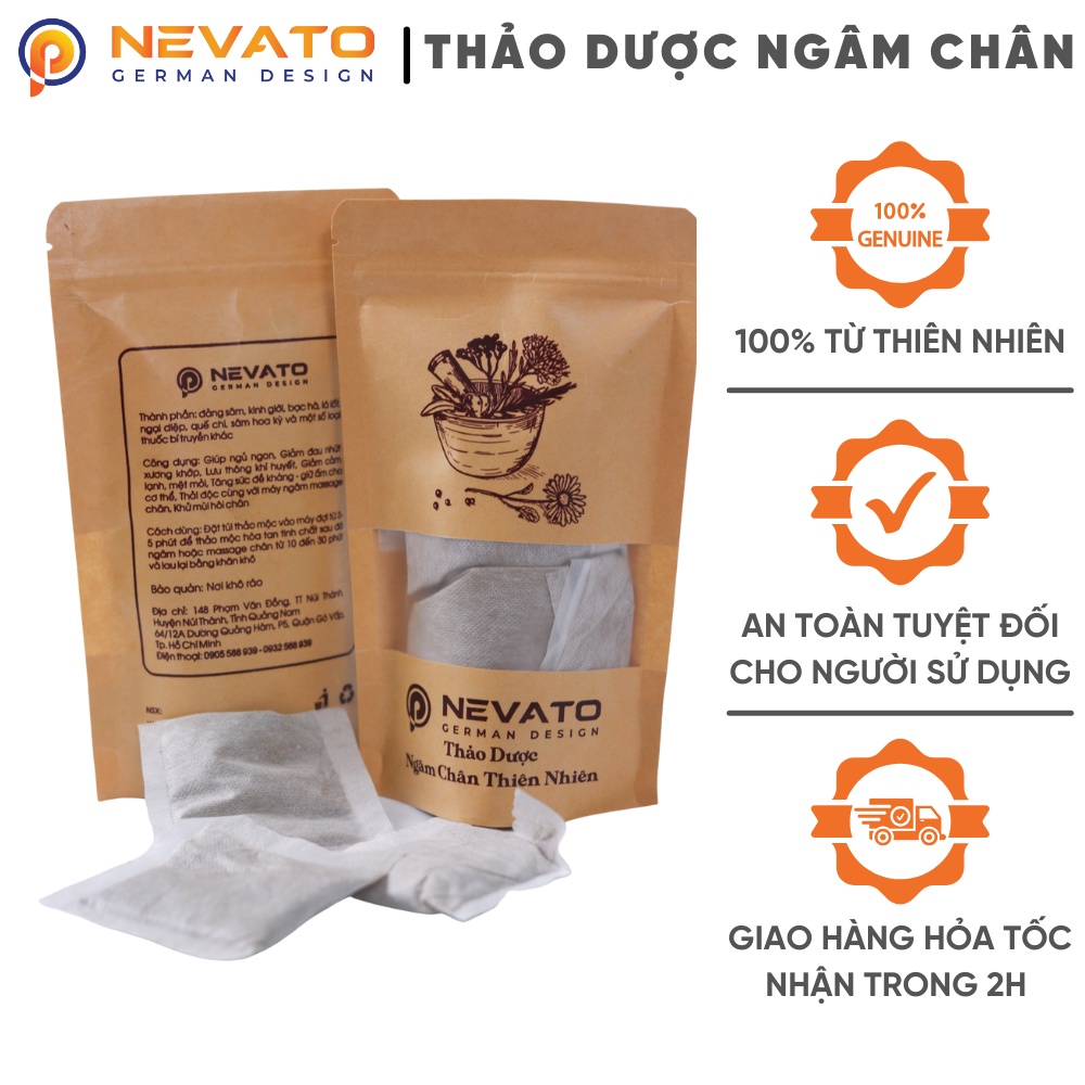 Thảo Dược Ngâm Chân Nevato NV-TD12 100 Gam