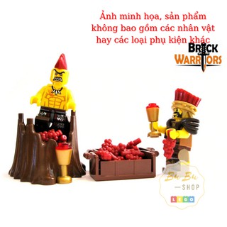 [Phụ kiện] BrickWarriors - Philistine Helmet & Plume