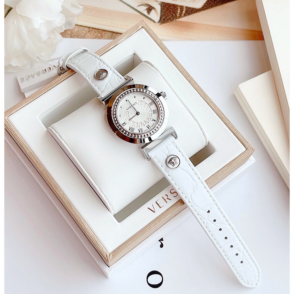 Đồng hồ nữ dây da Versace Vanity White P5Q99D001S001