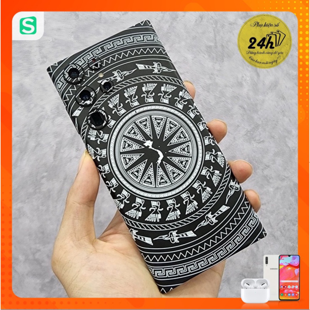 Miếng dán Skin Trống Đồng cho Realme GT 5G GT NEO GT NEO 2T GT NEO PLASH Q3 Q3S Q3 PRO GT NEO 2 Q5 Q5 PRO in UV cao cấp