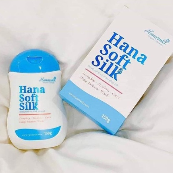 Dung Dịch Vệ Sinh Hana Soft Silk Hanayuki 150gr Chính Hãng Công Ty (dùng được cho nữ và nam)