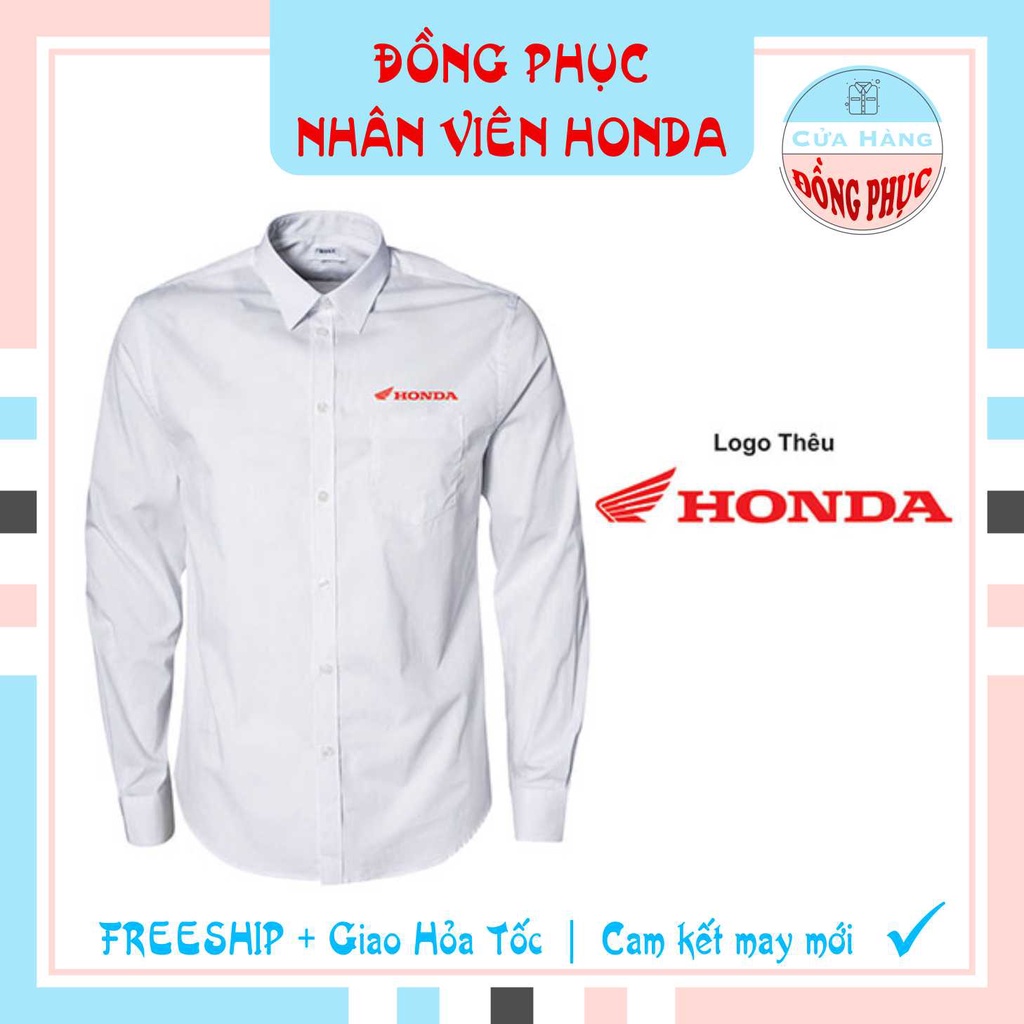 ĐỒNG PHỤC CỬA HÀNG TRƯỞNG HONDA NAM, ÁO SƠ MI VIỆT TIẾN HONDA, MẪU ĐÚNG CHUẨN CỦA HEAD, Gía sỉ