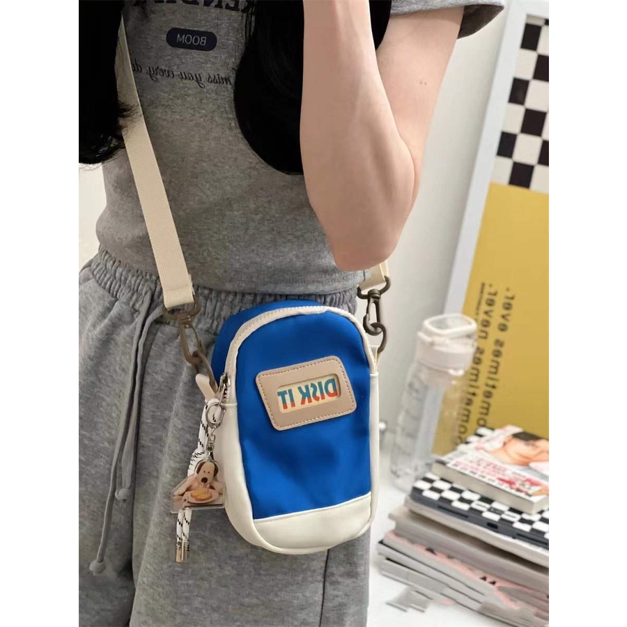 Túi Xách Canvas Đa Năng In Chữ Phong Cách Hàn Quốc