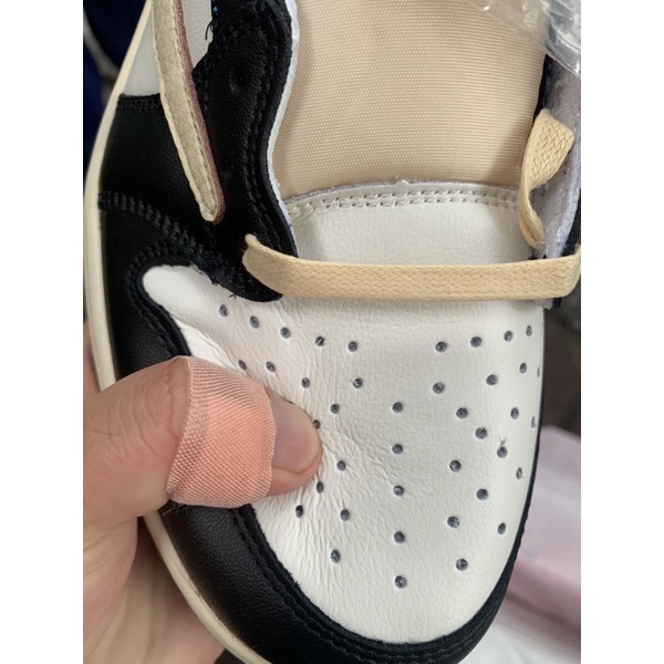 Giày JD cổ thấp xanh trắng travis fragment phiên bản cao cấp