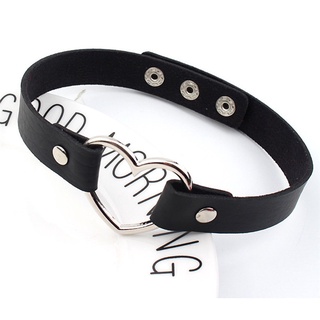 Vòng cổ choker nữ giả da phong cách gothic