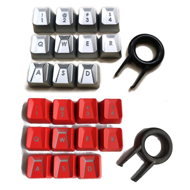zzz* 11 keys Backlit Keycap for logitech Romer-G Switch G910 G810 G413 Gpro G512