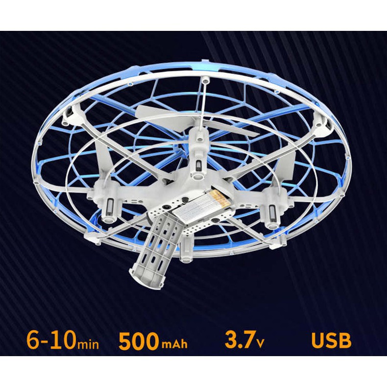 [Bán Chạy] Máy Bay RC UFO Drone Cảm Ứng Hồng Ngoại Đa Chiều Chống Va Đập Độc Đáo - Hot