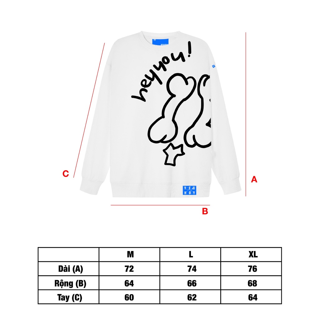 Áo nỉ BASIC SKETCH SWEATER