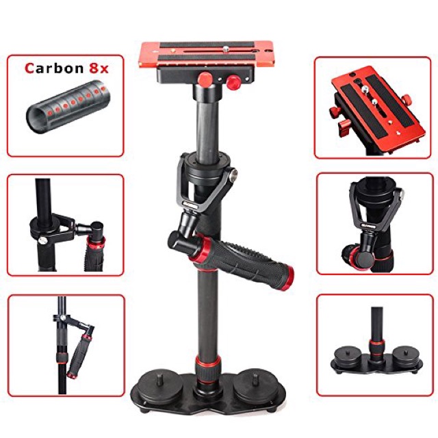 Chân máy chống rung Sunrise Steadicam Carbon CS-208C        