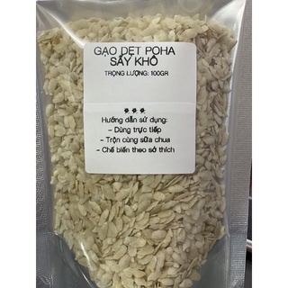 Gạo dẹt Poha Sấy khô