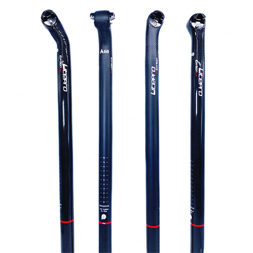 Trục Gắn Yên Xe Đạp Bằng Sợi Carbon A68 5 25Degree 33.9x580MM 412 BMX