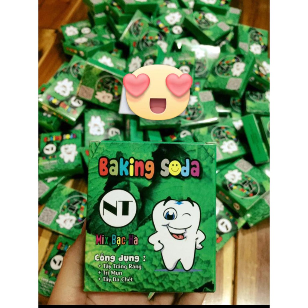 Baking soda NT mix bạc hà