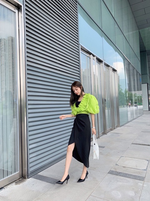 Giày cao gót da trơn gót nhọn fullbox hàng quảng châu cao cấp