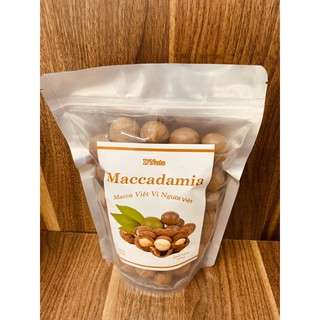 500g Macca Việt - Loại 2 Hạt Có Vỏ (dưới 28mm) - D'Nuts