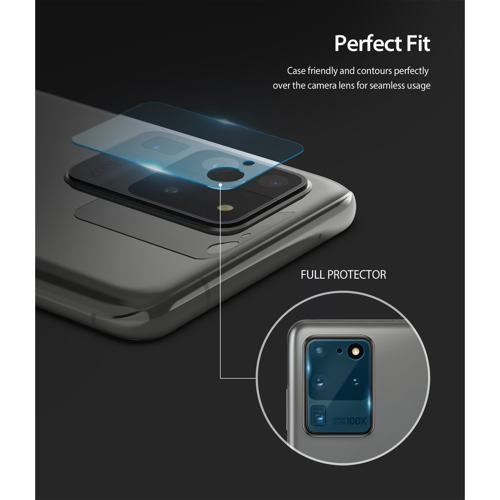 Kính Cường Lực Ringke Bảo Vệ Camera Sau Điện Thoại Galaxy S20 Ultra S20 Plus S20