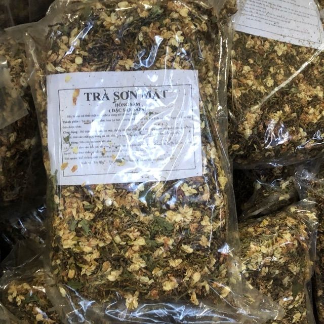 Trà sơn mật hồng sâm gói 1kg mát gan giảm cân