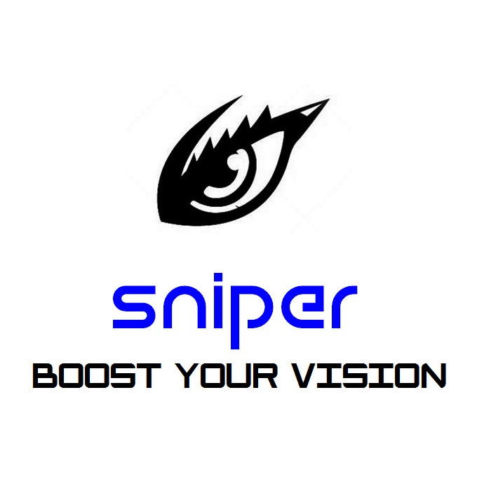 Mắt kính chơi game Sniper 02S - Chống lóa - Cận thị - Chặn tia UV400 / Sử dụng khi chơi game, thiết kế, học tập