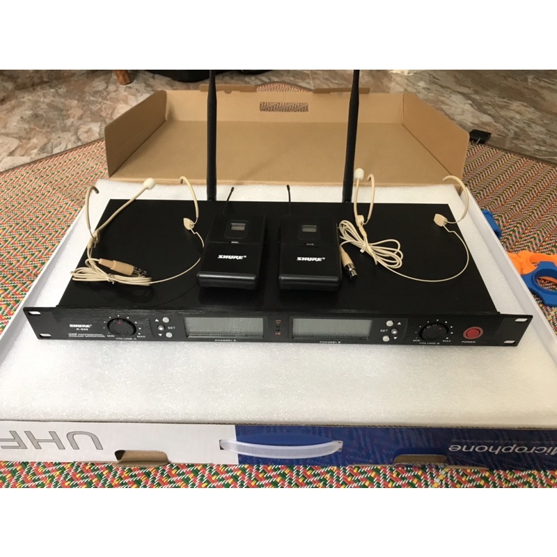Mic cài tai K900 - Micro gài Đầu KH Prosound bộ 2 Mic cao cấp Sóng khoẻ