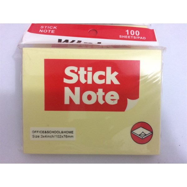 Giấy Note ghi nhớ Wintex 3x4 inch A04