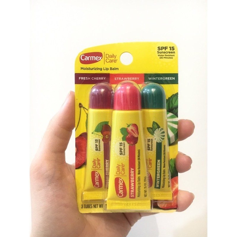 Son dưỡng môi Carmex dạng tuýp