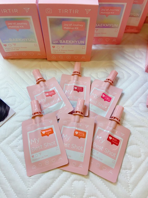Set son dưỡng TIRTIR + BAEKHYUN LIPTINT | BigBuy360 - bigbuy360.vn
