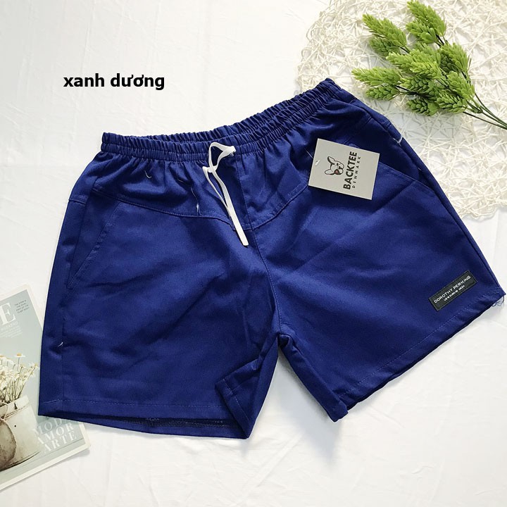 Quần đùi nữ từ 45kg-50kg Quần sọt vải kaki Lưng Thun - QU06 | BigBuy360 - bigbuy360.vn